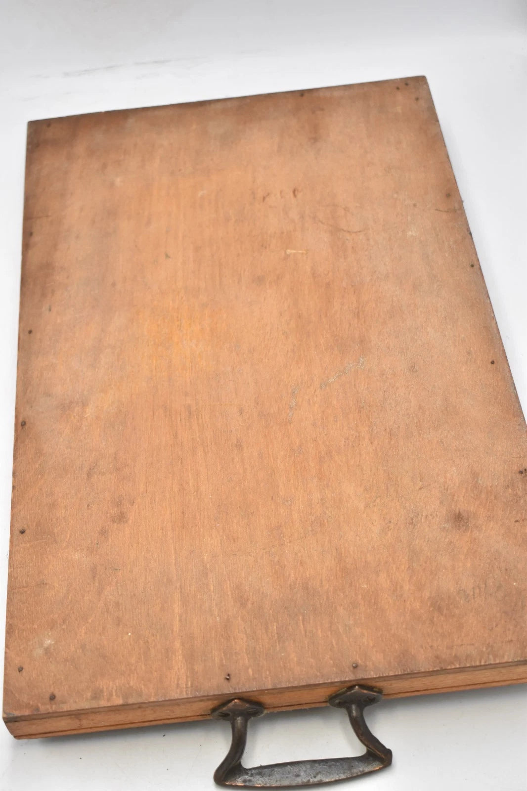 Antique Vintage Large Oak Wooden Serving Tray – Tea Tray, 42x26cm