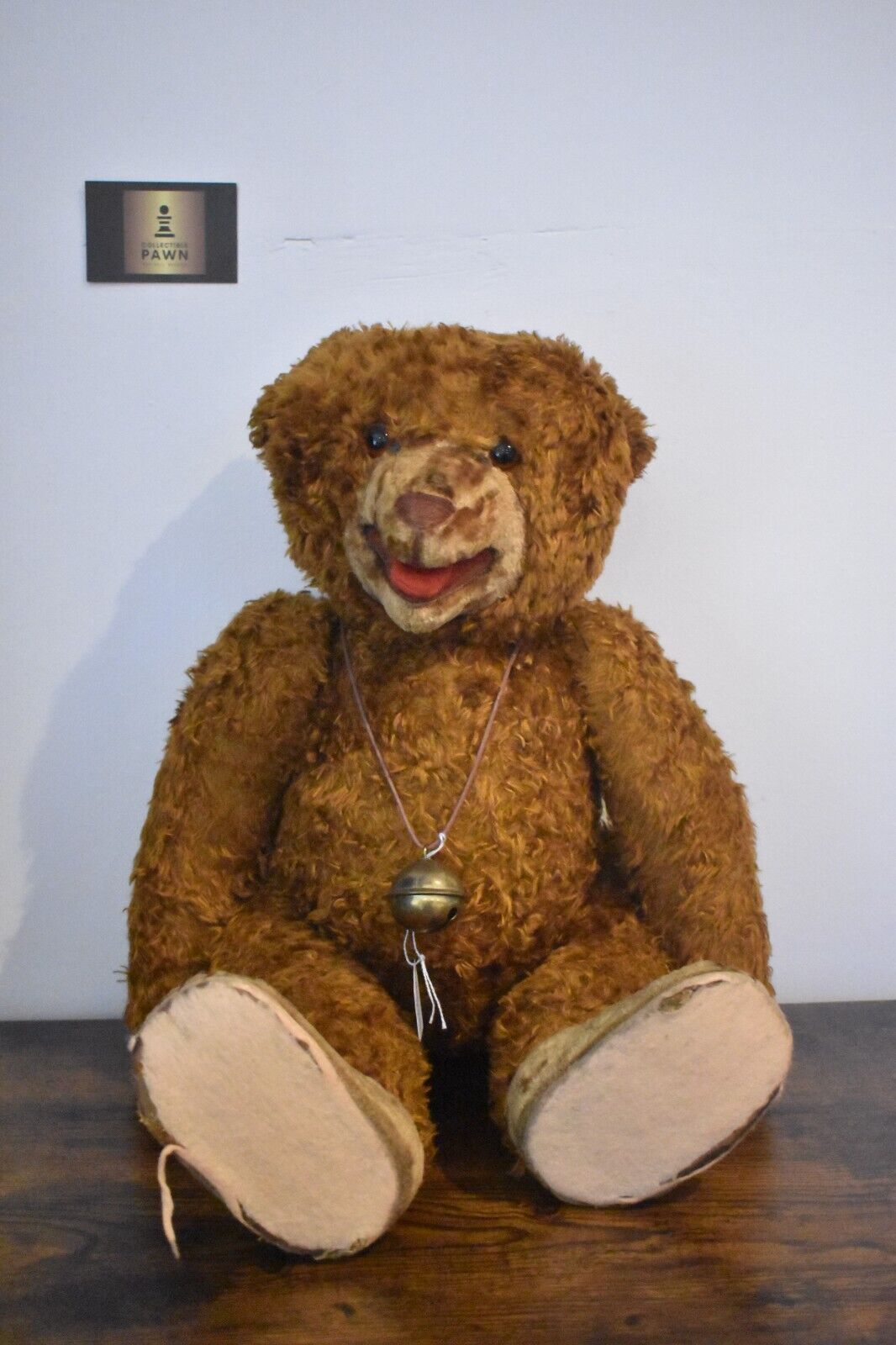 Antique Vintage 1920s Bing Teddy Bear – Fully Jointed Mohair- 56cm