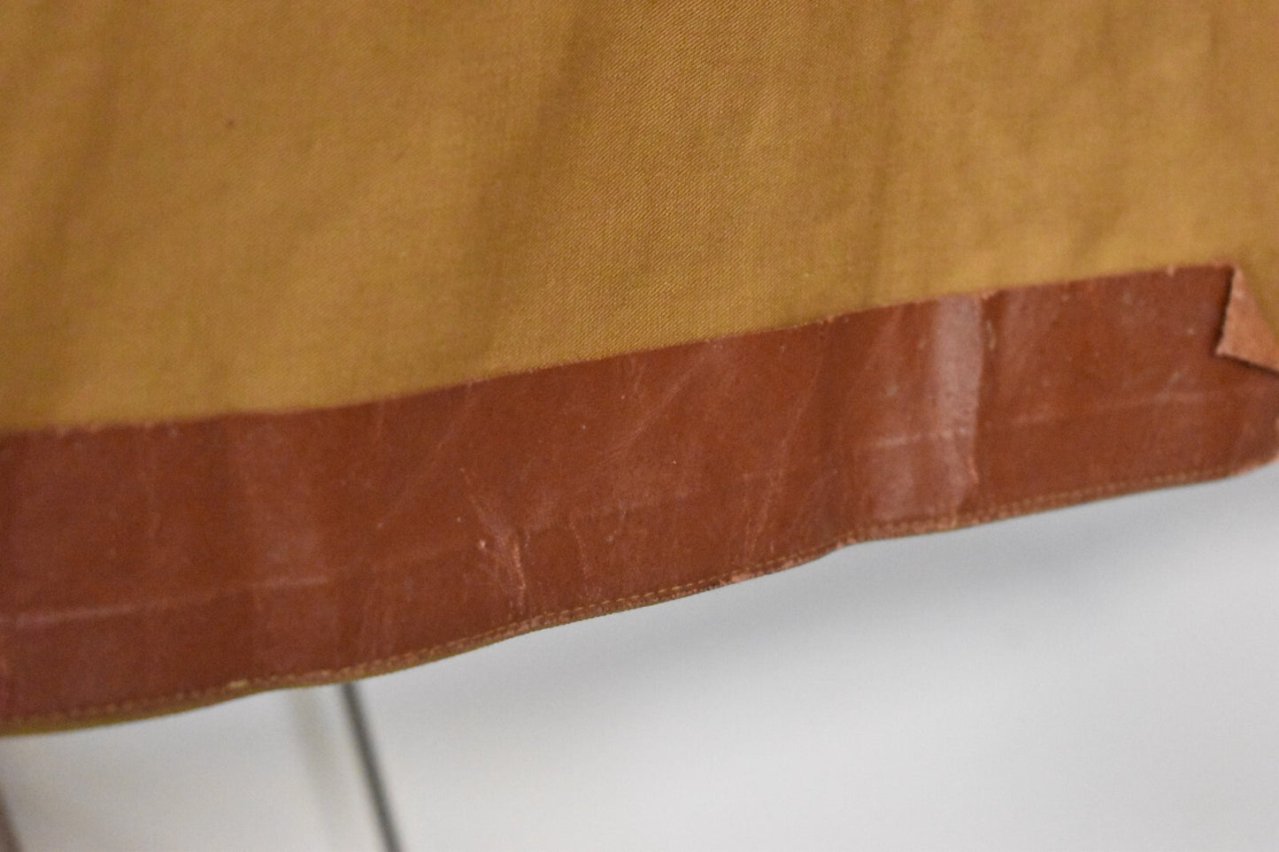 Vintage British Army 1940s Officer’s Raincoat – Broad Arrow Marked – 40" Chest