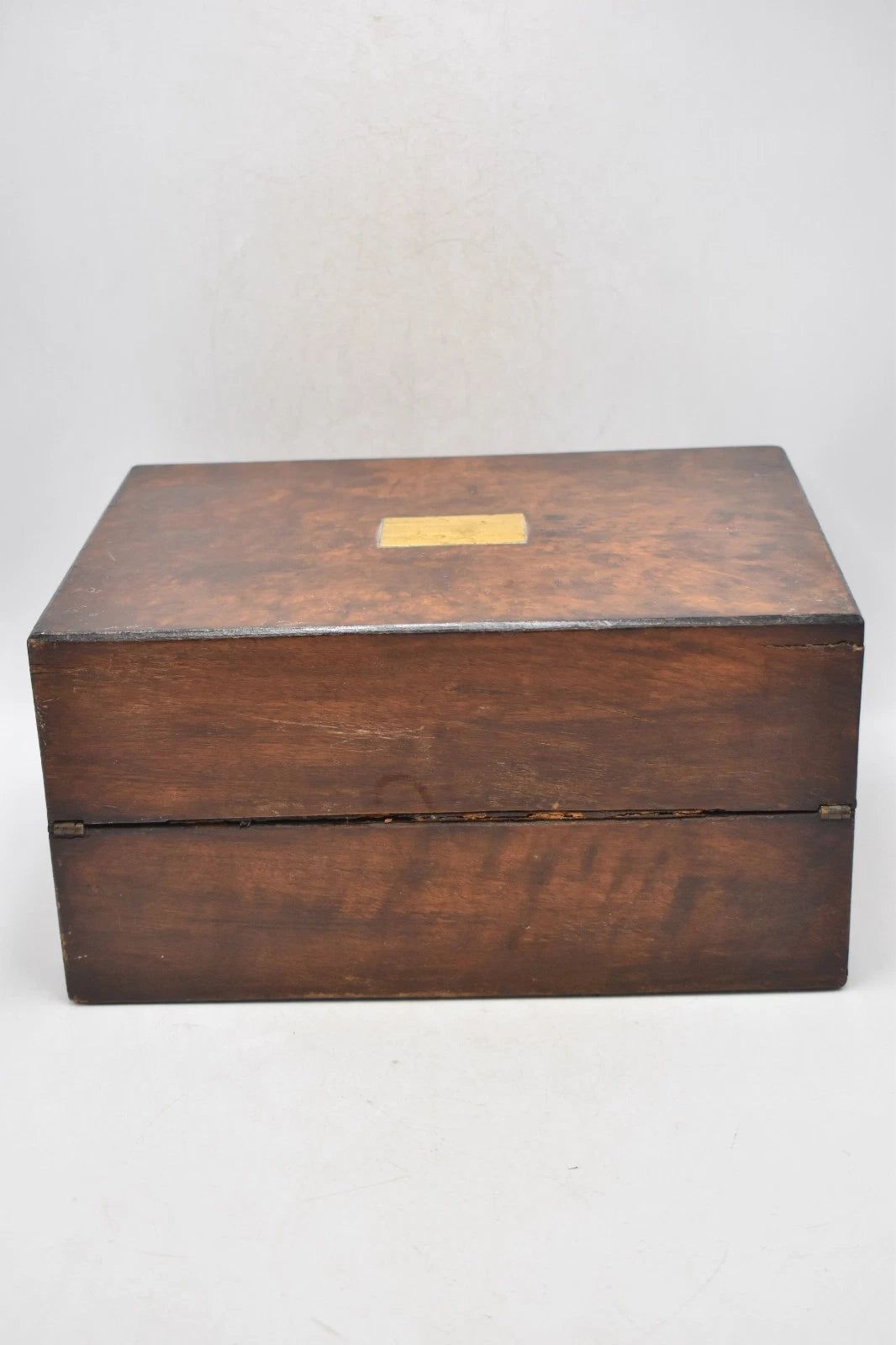 Antique Victorian Burr Walnut Writing Slope – 30x22x16cm