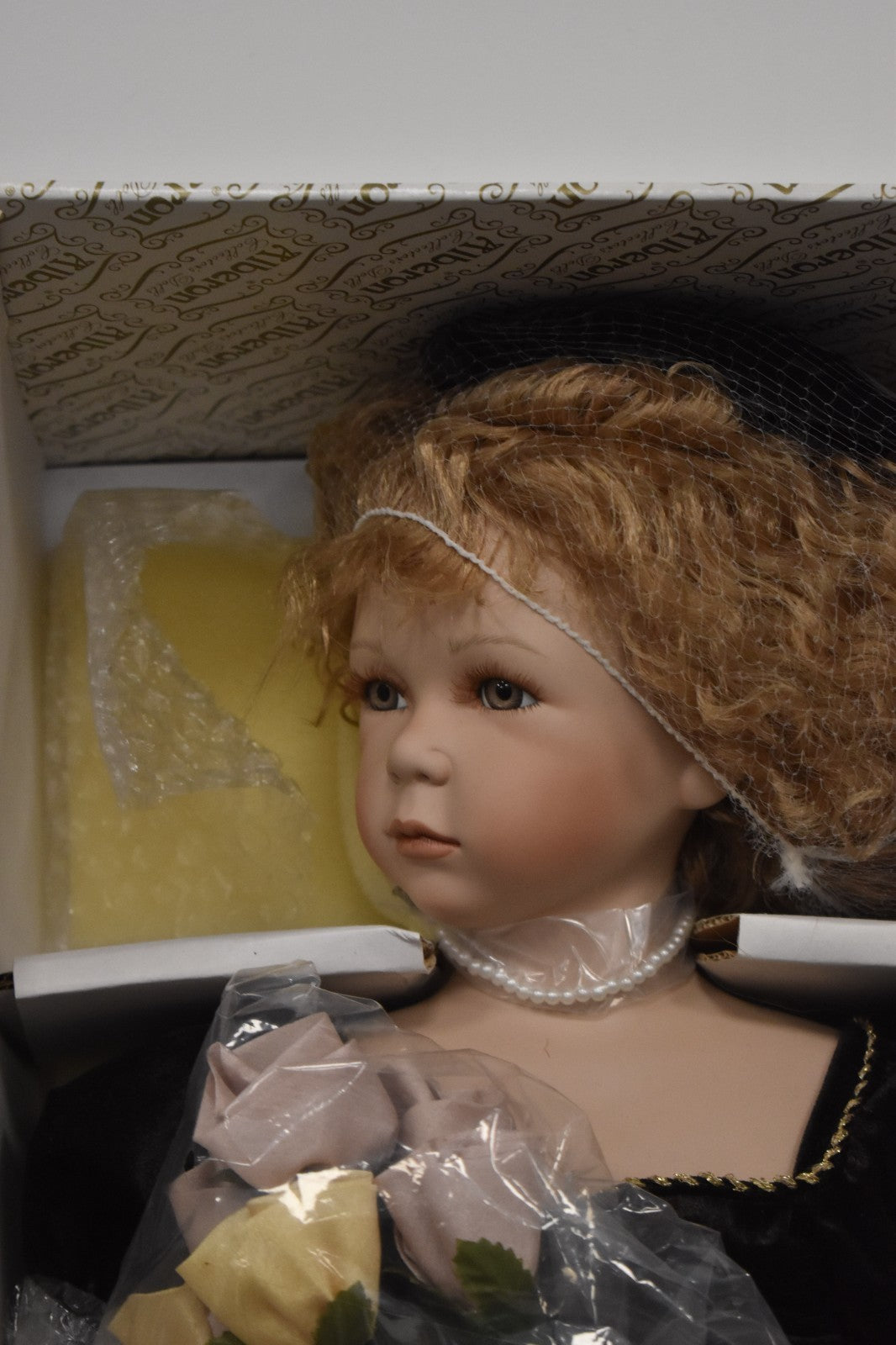 Vintage Alberon Doll Georgine Porcelain Limited Edition 301/2500 Boxed 60cm