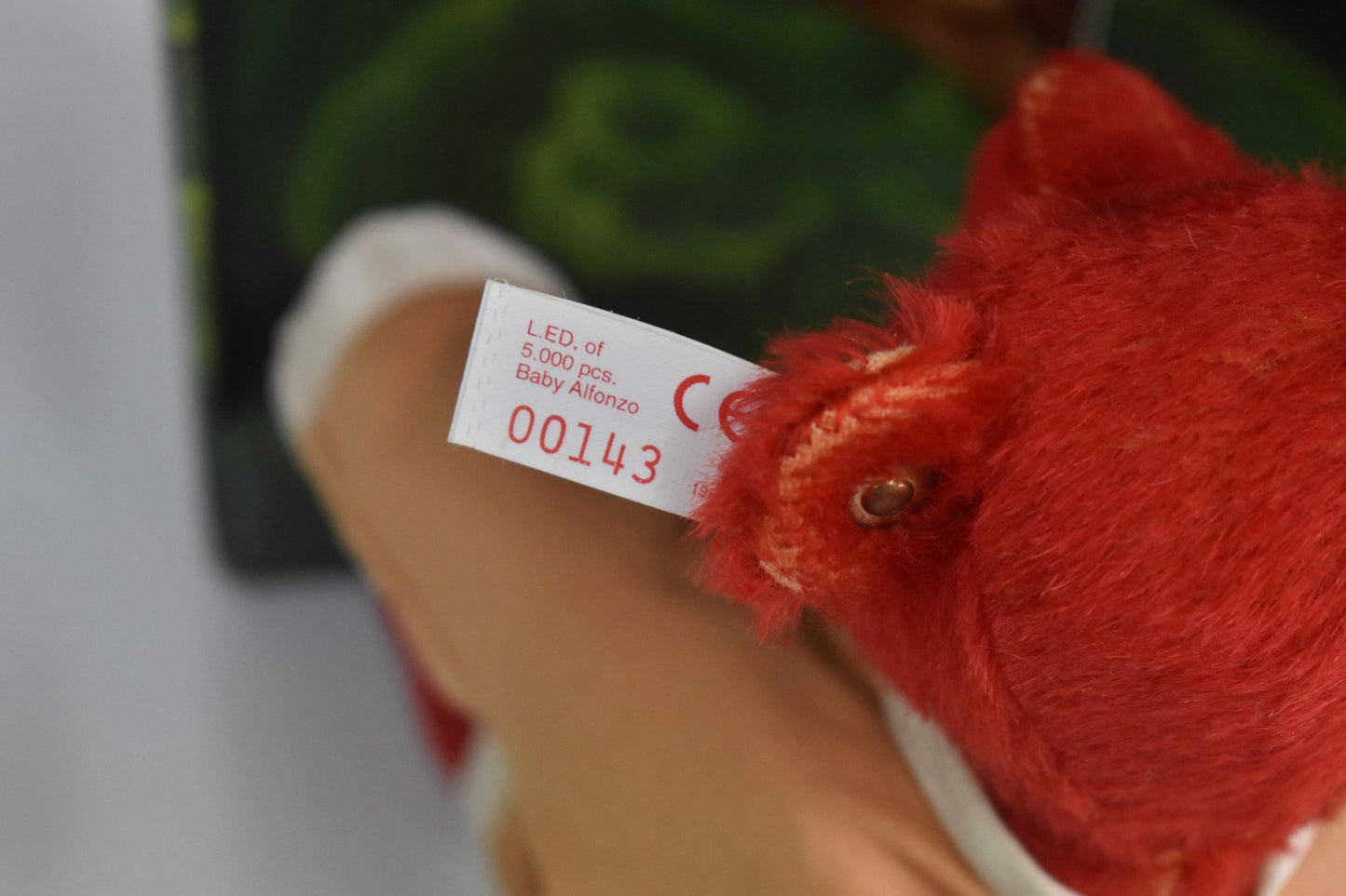 Steiff Baby Alfonzo Teddy Bear – Limited Edition 653773 – Boxed with Certificate