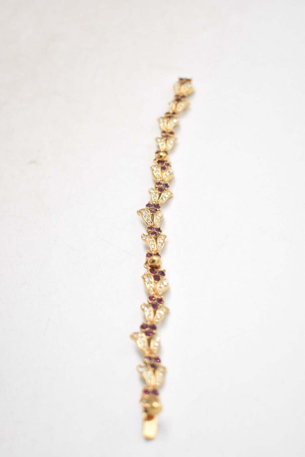 Vintage Attwood & Sawyer Swarovski Crystal Amethyst Windermere Bracelet