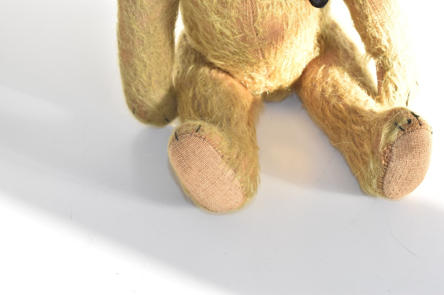 Vintage 1940s English Mohair Teddy Bear 30cm