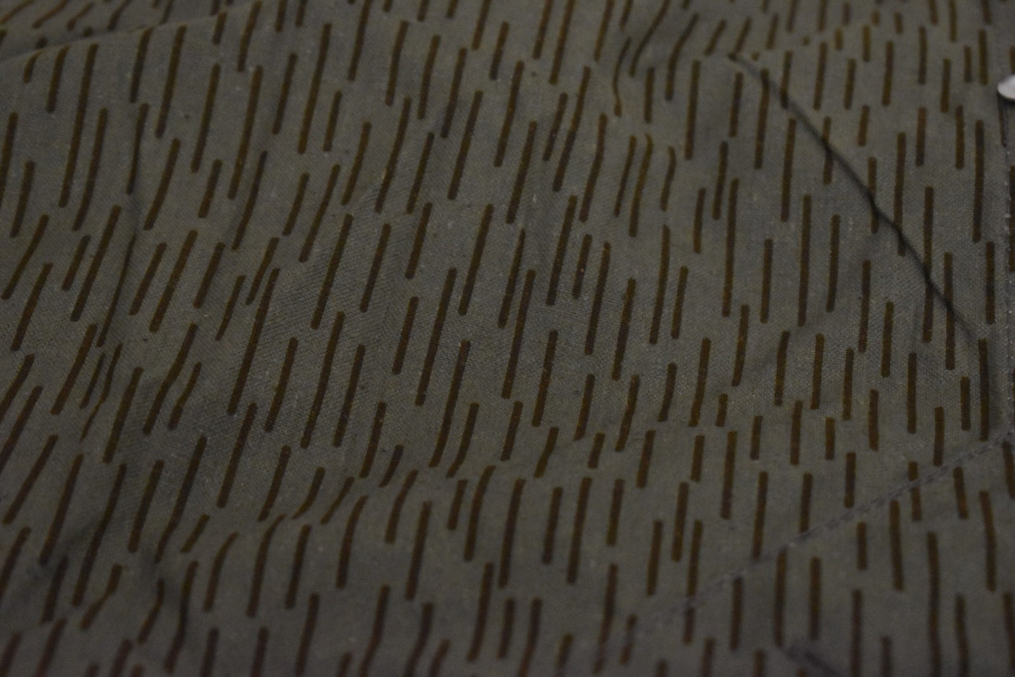 East German Army Shelter Half Zeltbahn Poncho – Strichtarn Raindrop