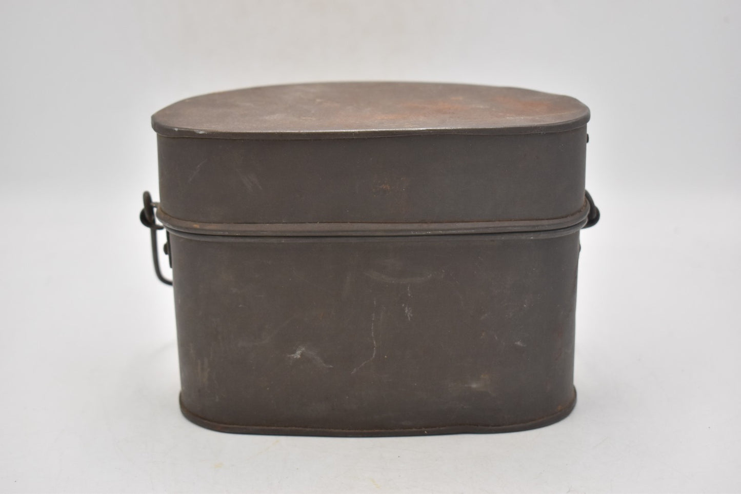 British Army WWI D-Shape Billy Mess Tin – Stamped Uniform Brand