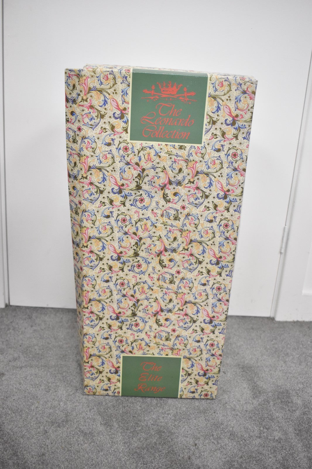 Vintage The Leonardo Collection Large Black Porcelain Doll Carmela 60cm Boxed