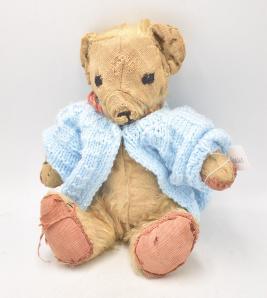 Vintage 1930s Merrythought Bingie Mohair Teddy Bear – Early Model