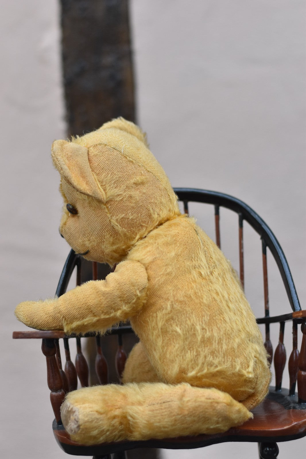 Vintage 1950s Deans Rag Book Co Mohair Teddy Bear 40cm