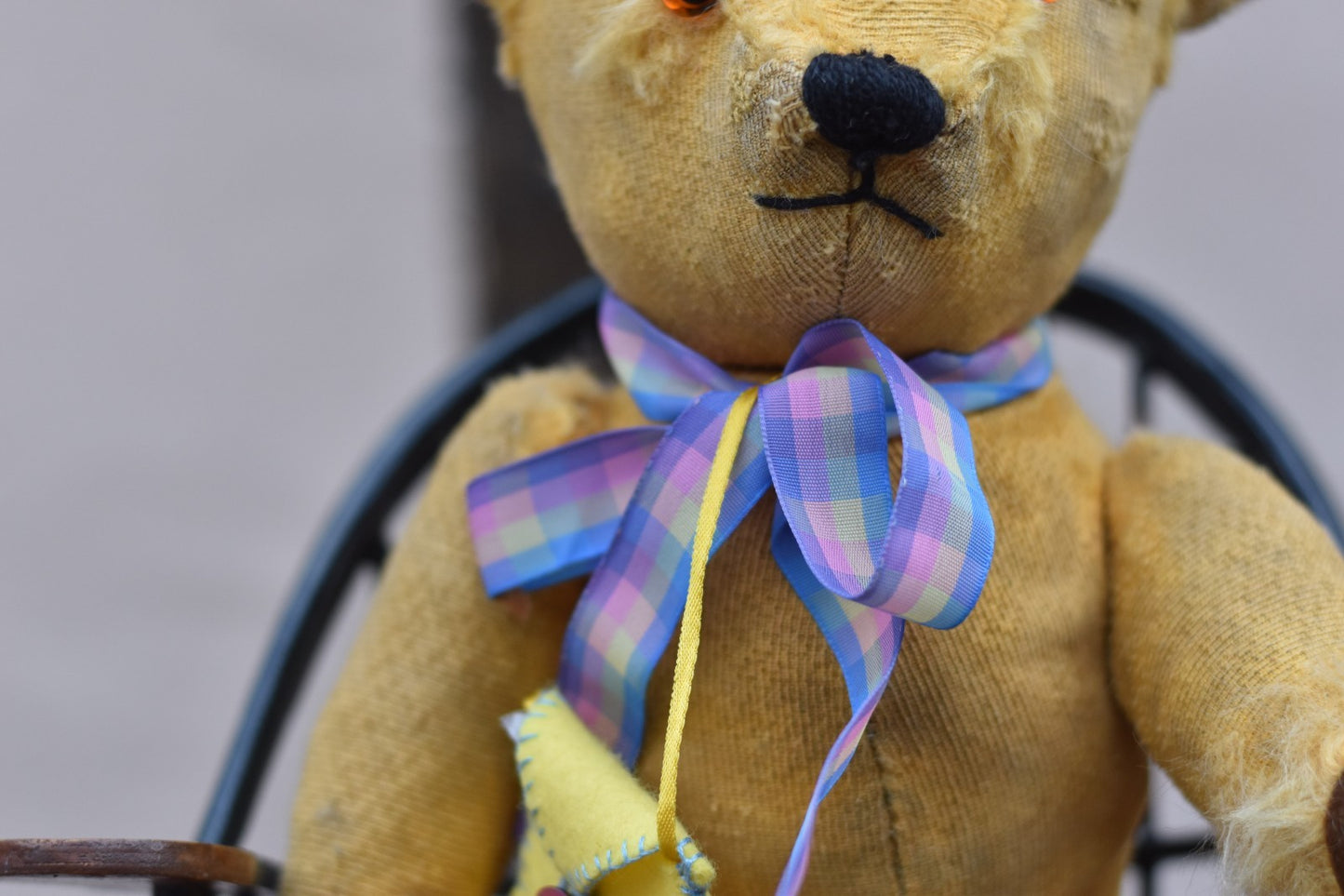 Vintage 1940s Chad Valley English Mohair Teddy Bear 40cm