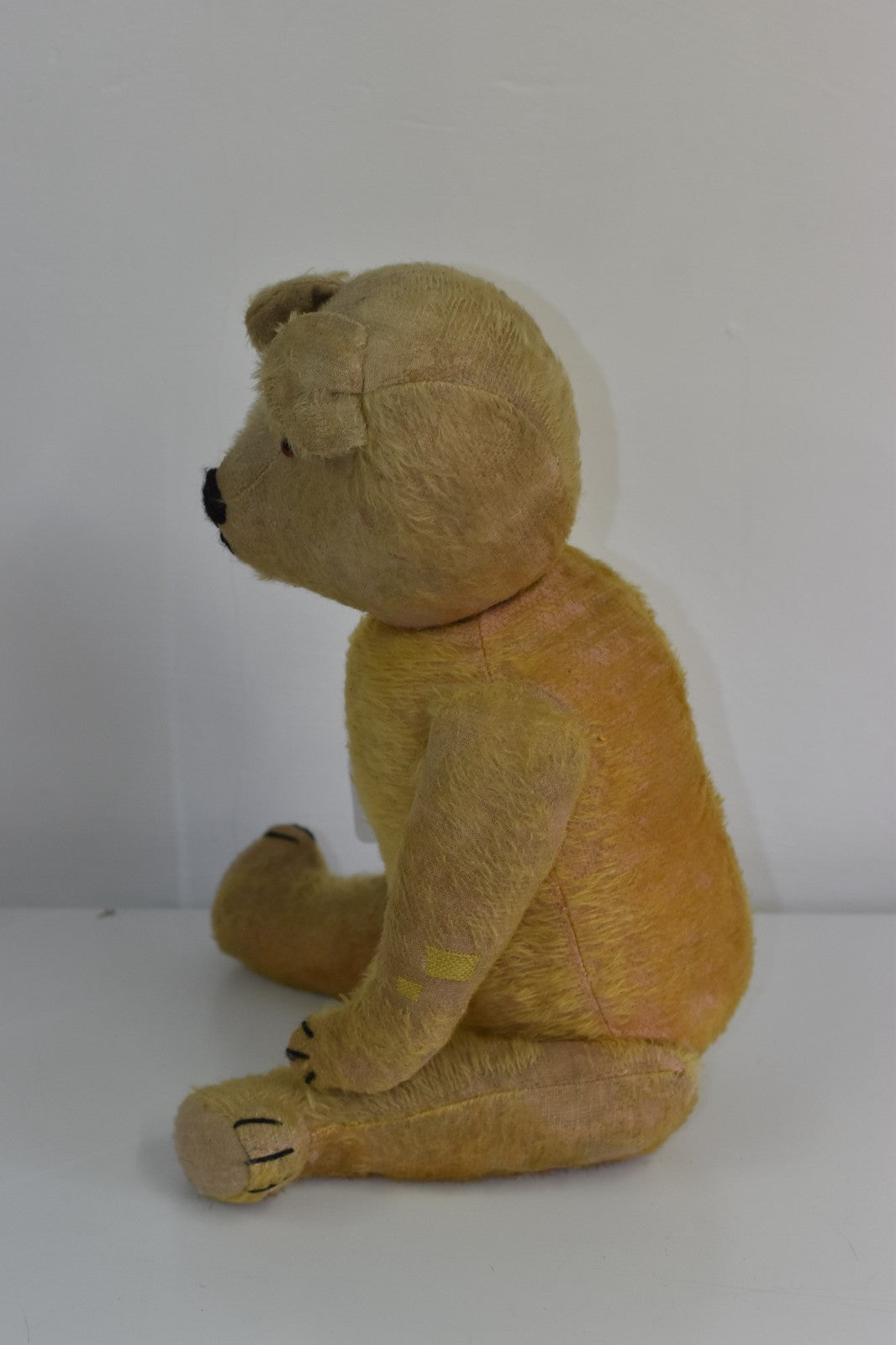 Vintage 1940s English Mohair Teddy Bear 60cm