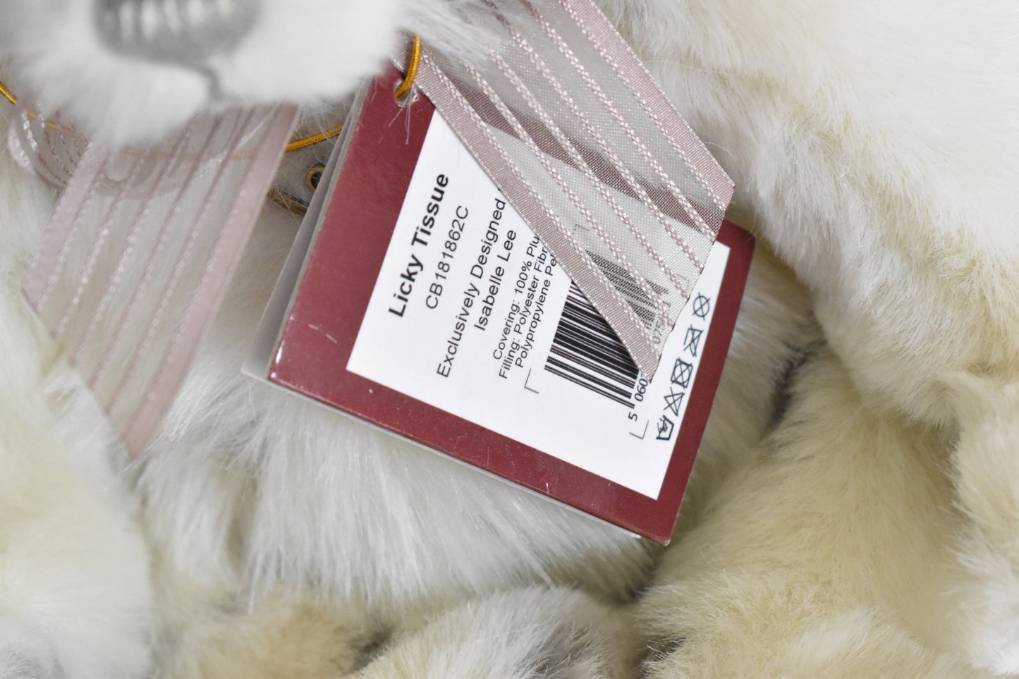 Charlie Bears Licky Tissue – Retired – Tagged – Designed by Isabelle Lee