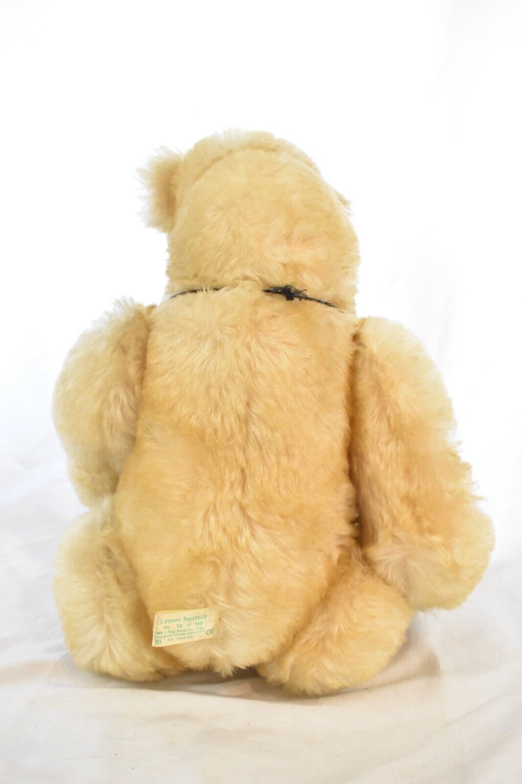 Deans Rag Book Co Lemon Squeezy 60cm Teddy Bear – Artist Showcase by Lisa Wills