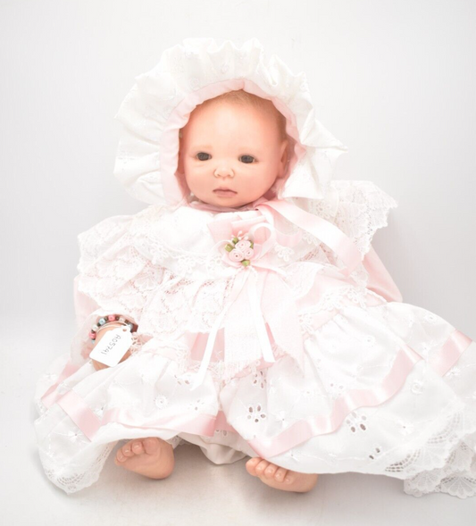 Vintage Reborn Baby Girl Doll Lilly by Secrist Life Like