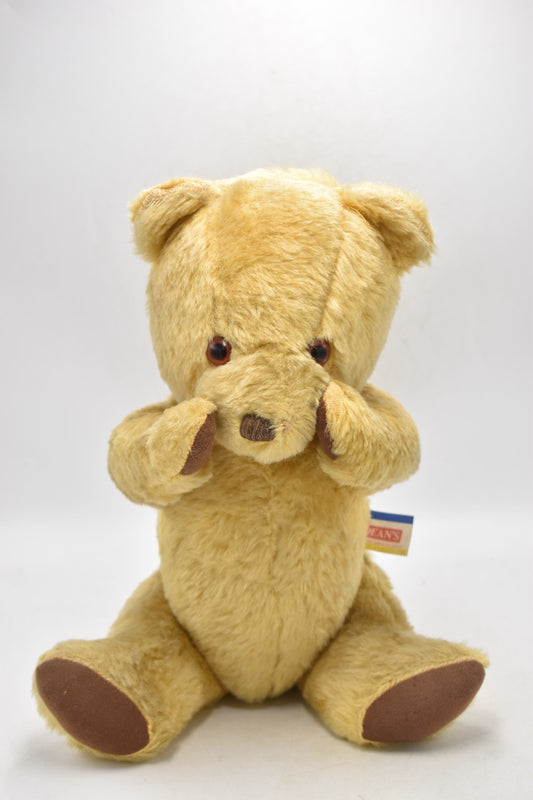 Vintage 1989 Deans Rag Book Co Mohair Teddy Bear Growler 38cm