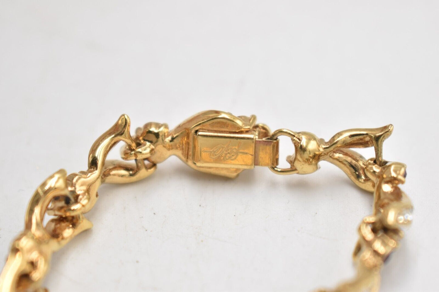 Vintage Attwood & Sawyer Swarovski Crystal Amethyst Windermere Bracelet