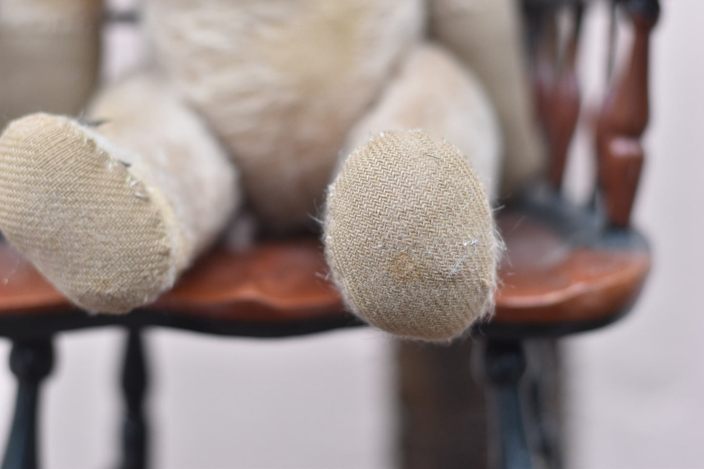 Vintage 1920s English Mohair Teddy Bear 36cm Antique Collectible
