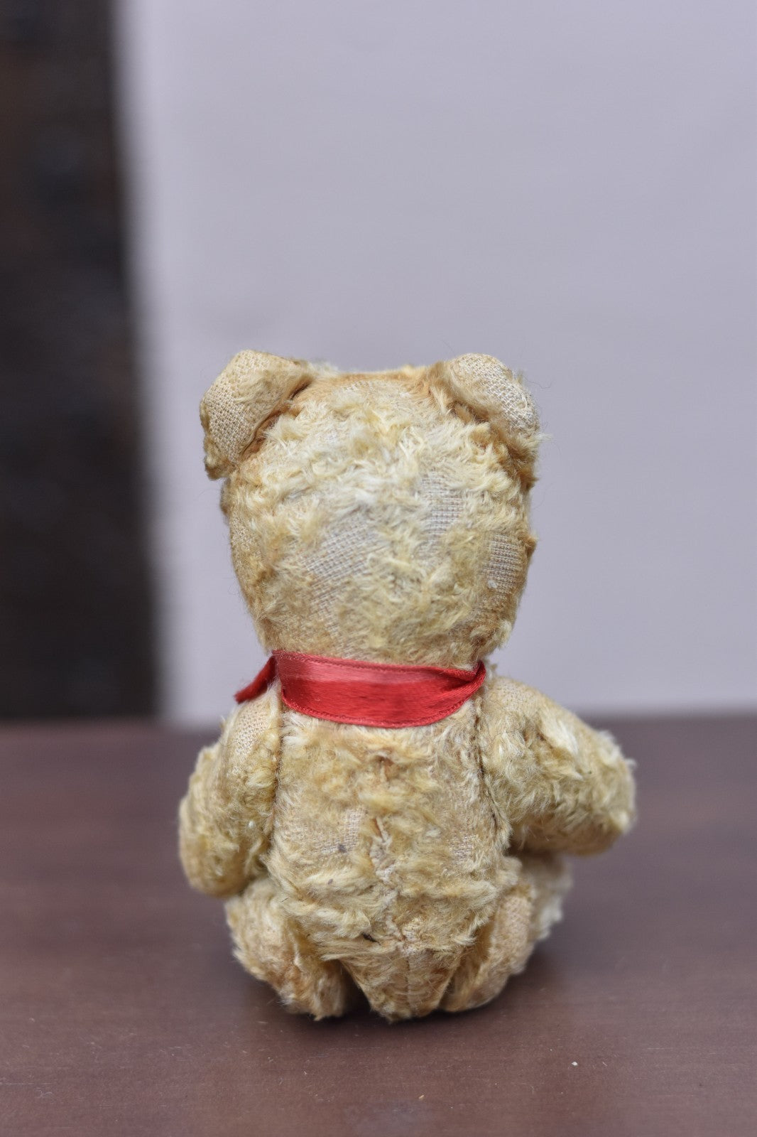 Vintage 1960s European Silk Plush Teddy Bear 16cm, Collectible