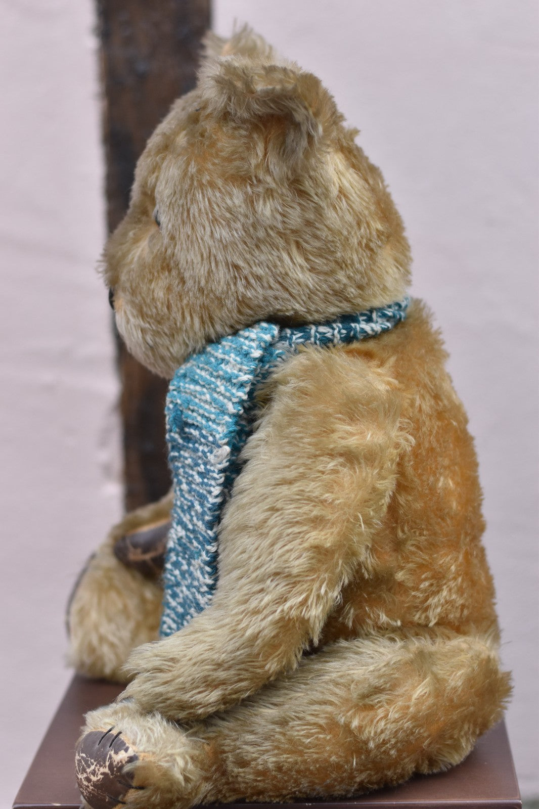 Vintage Chiltern Hugmee Mohair Teddy Bear 65cm, Fully Jointed, Collectible