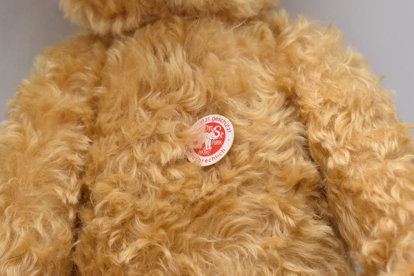 Steiff Baerle 43 PAB 1904 Replica Teddy Bear Mohair 404153