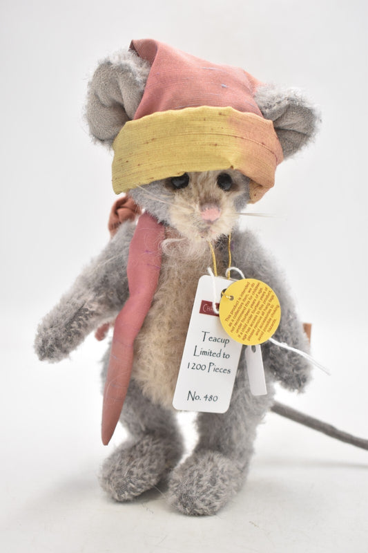 Charlie Bears Minimo Teacup Mouse – Limited Edition Retired Collectible