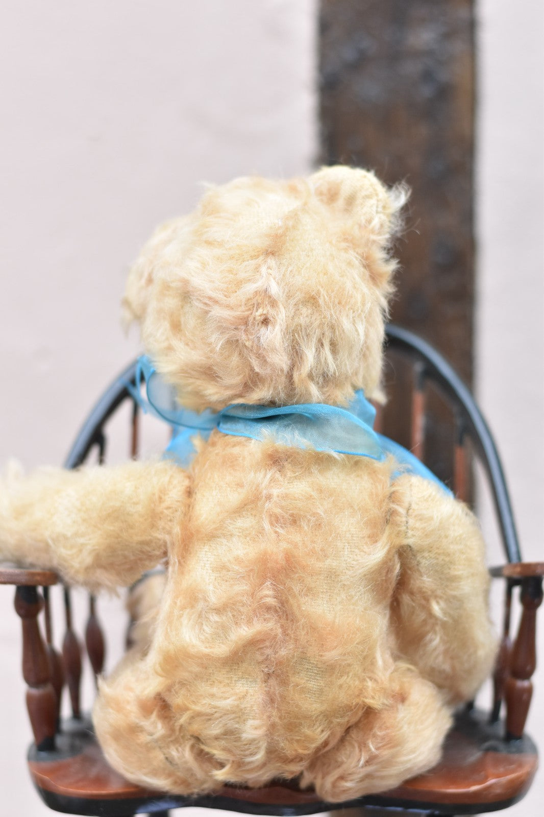 Vintage 1930s Merrythought Mohair Teddy Bear 35cm, Fully Jointed, Glass Eyes