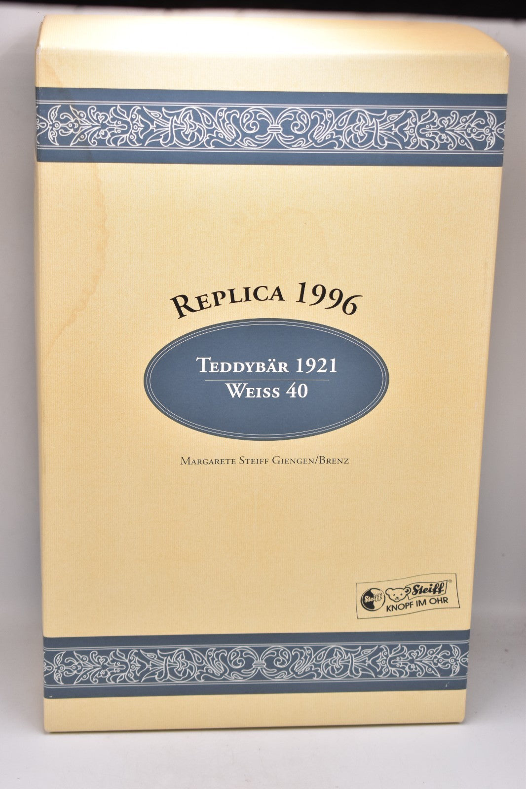 Steiff 1921 Replica Teddy Bear 1996 Limited Edition – 40cm