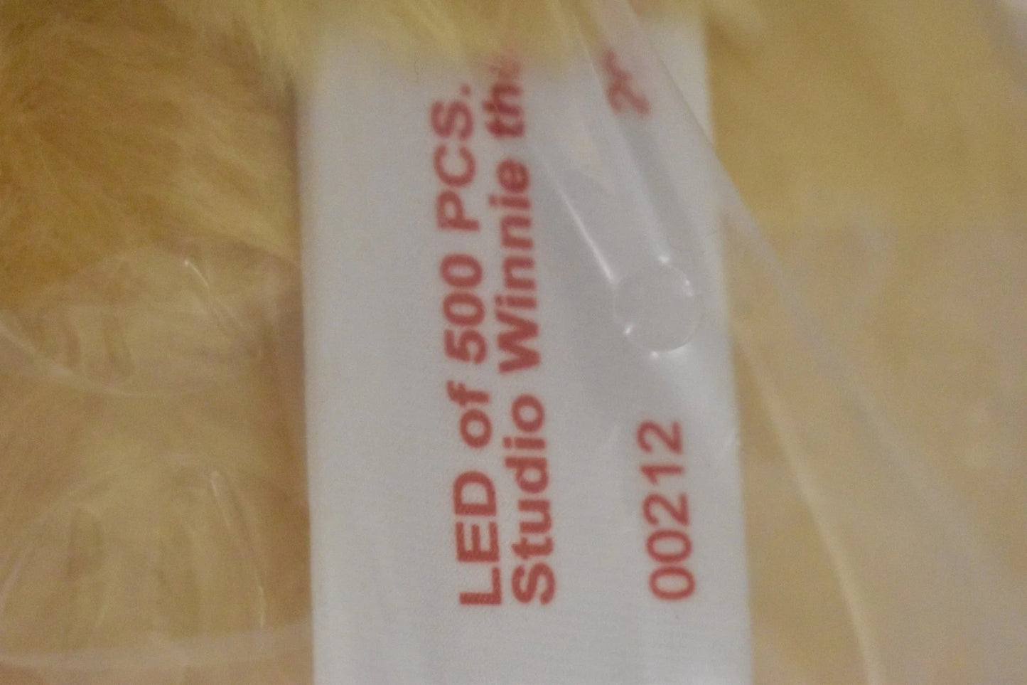 Steiff Disney Studio Winnie the Pooh Limited Edition 212/500 EAN 690600 85cm