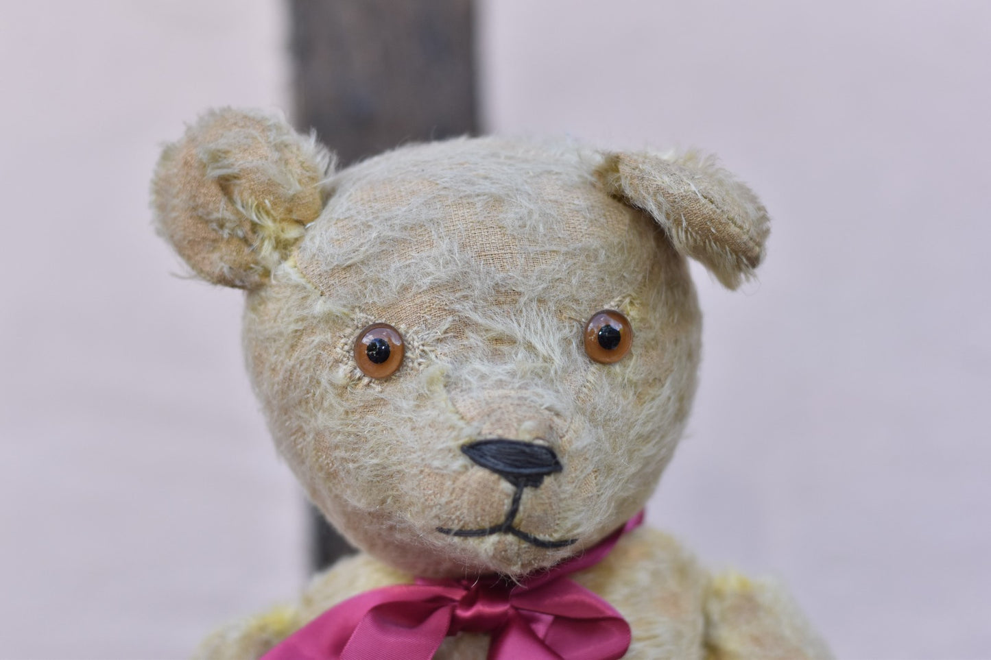 Vintage 1940s Chiltern Mohair Teddy Bear 52cm, Fully Jointed English Collectible