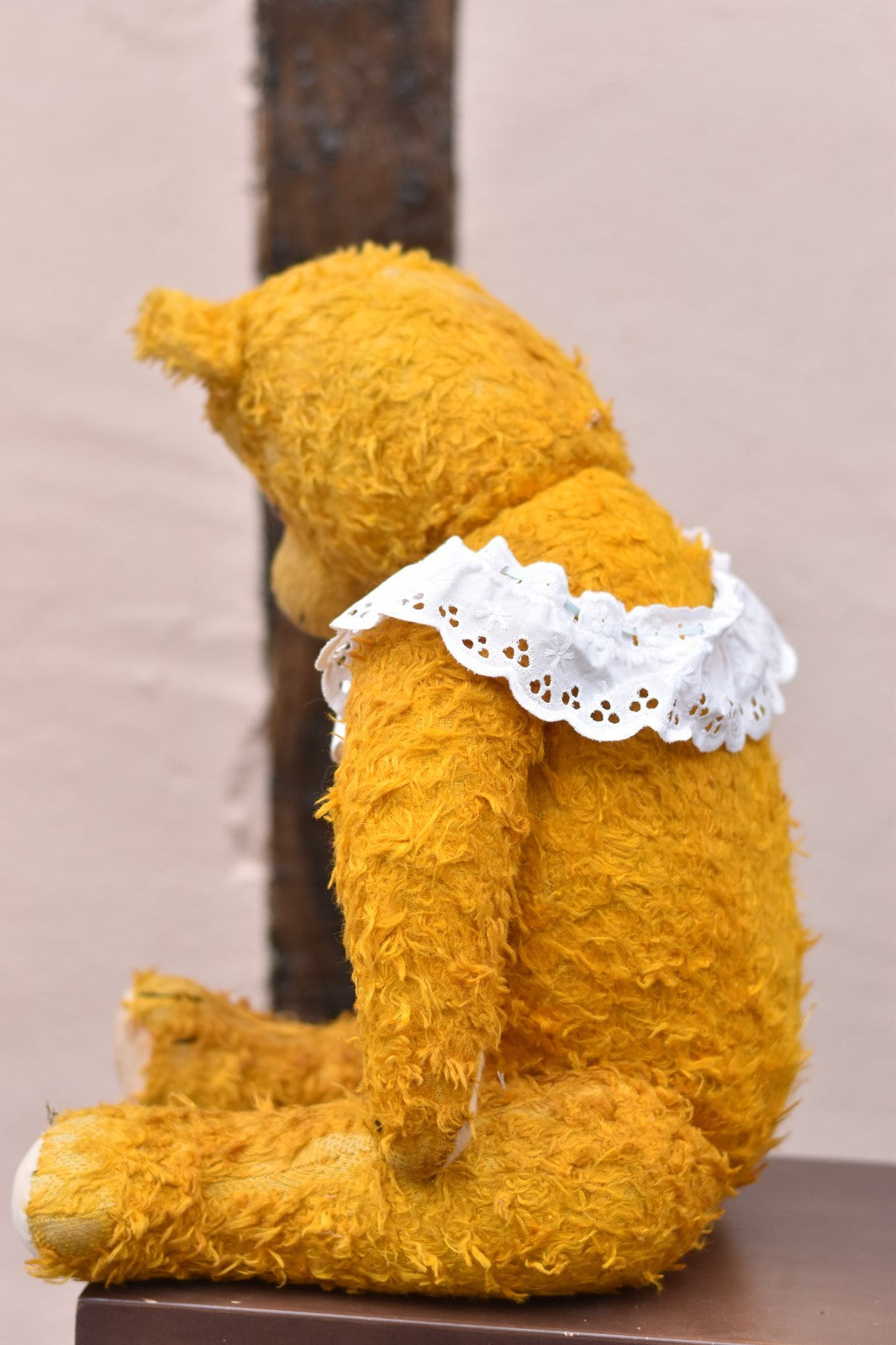 Vintage 1930s German Silk Plush Teddy Bear 52cm, Fully Jointed, Collectible