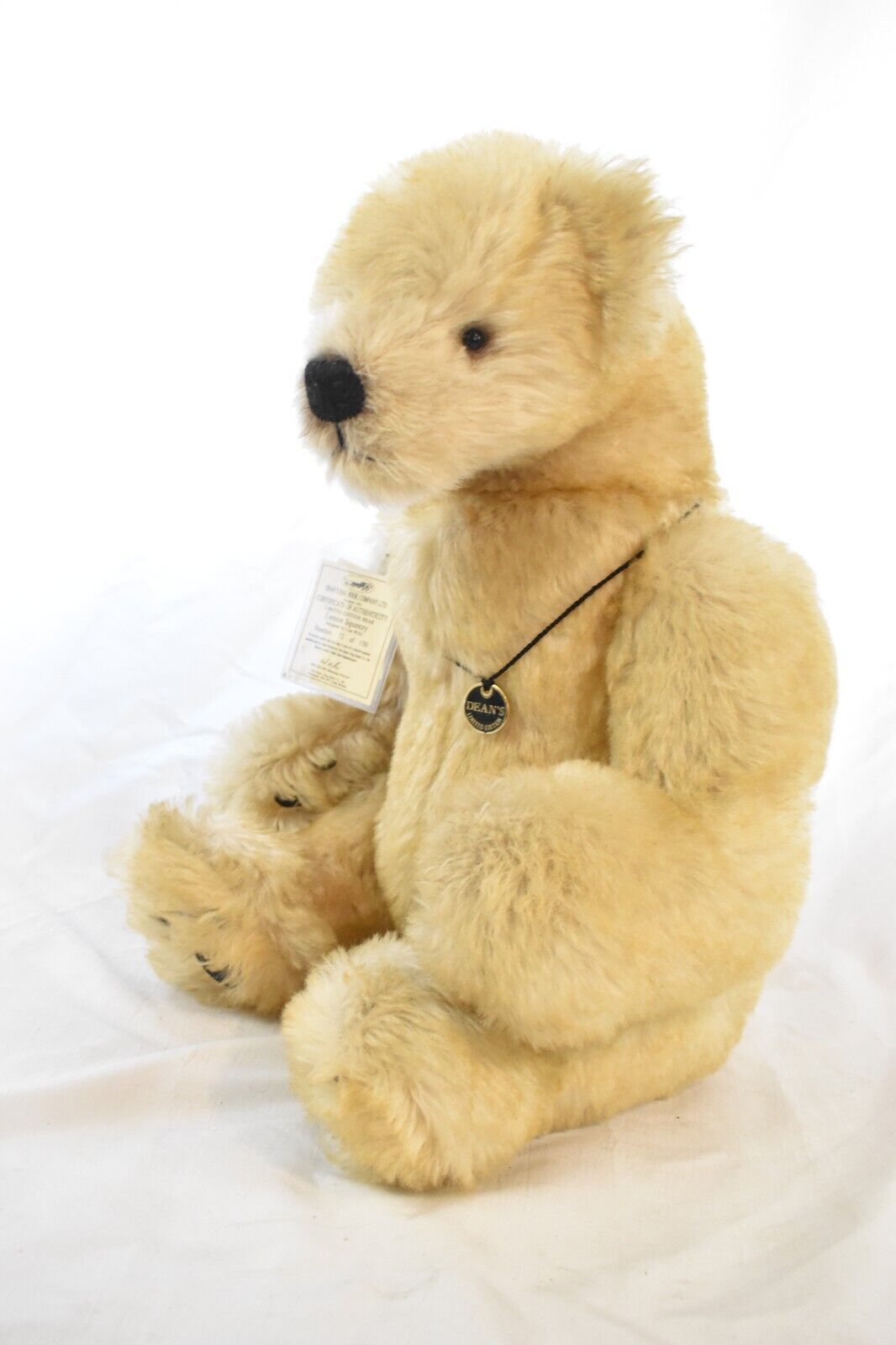 Deans Rag Book Co Lemon Squeezy 60cm Teddy Bear – Artist Showcase by Lisa Wills
