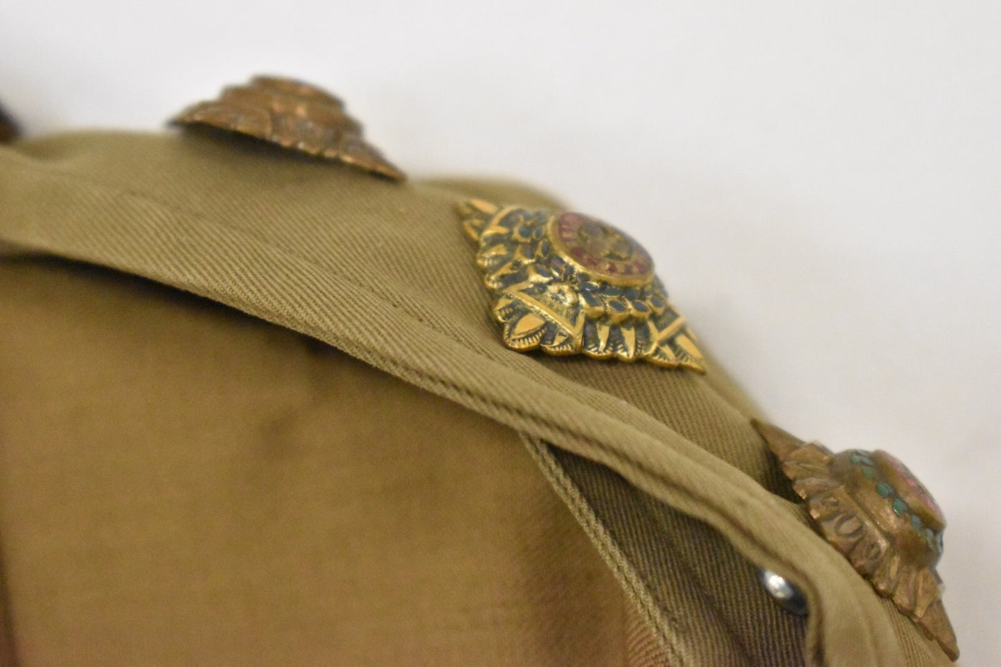 Vintage British Army 1940s Officer’s Raincoat – Broad Arrow Marked – 40" Chest