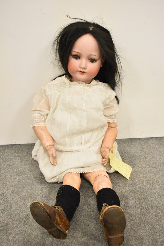 Antique German Bisque Head Doll – Armand Marseille 390 – Circa 1900 – 75cm