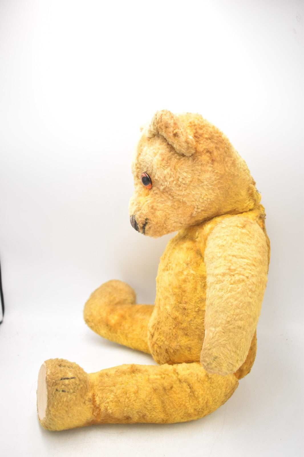 Vintage 1940s Chad Valley Mohair Teddy Bear – Working Growler – 48cm