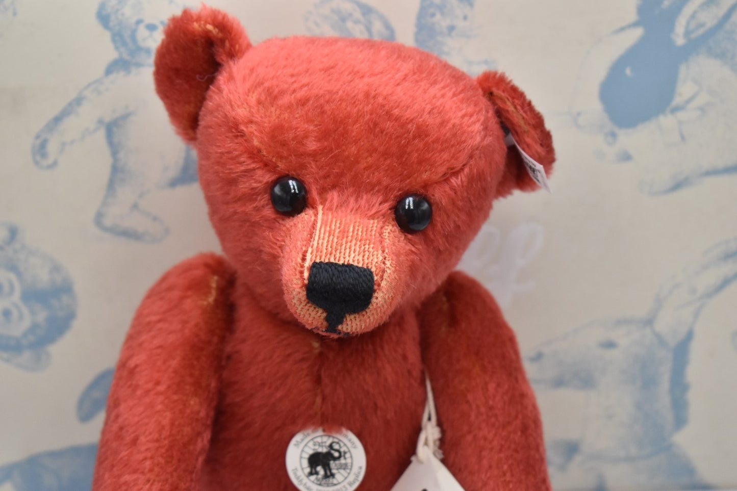 Steiff Teddy Bear Red Replica 1912/1913 – 408793 – Limited Edition #686