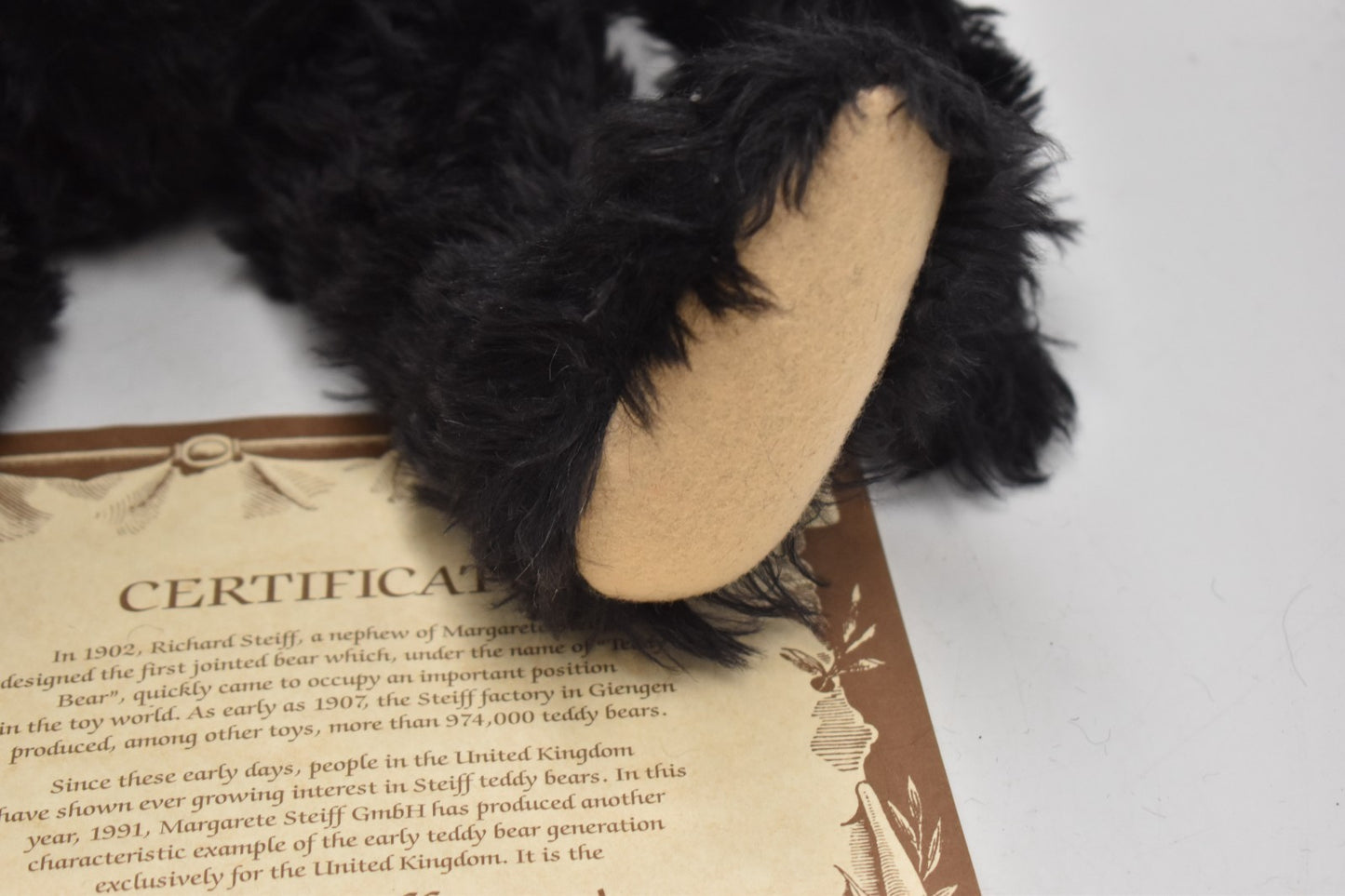 Steiff British Collector’s Bear Titanic Replica 1912 Limited Edition 406829