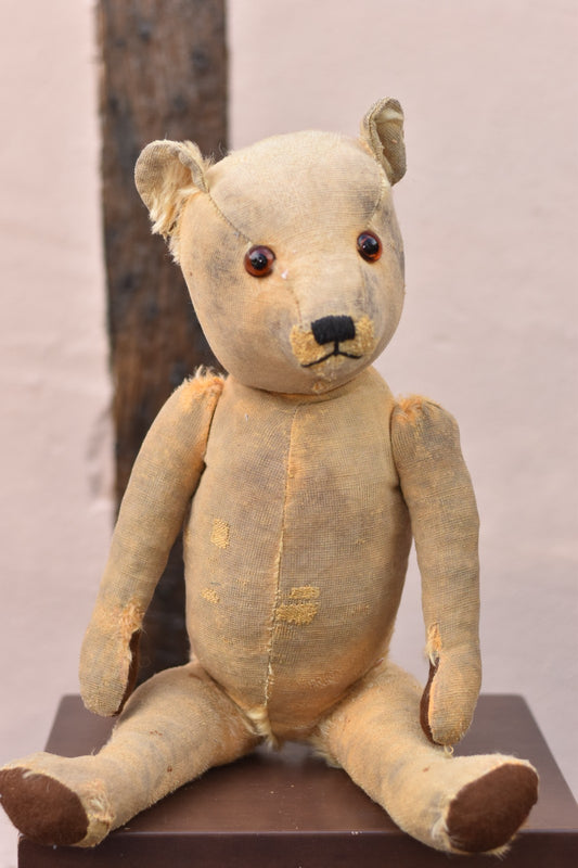 Vintage 1930s Chiltern Hugmee Mohair Teddy Bear 52cm, Working Growler