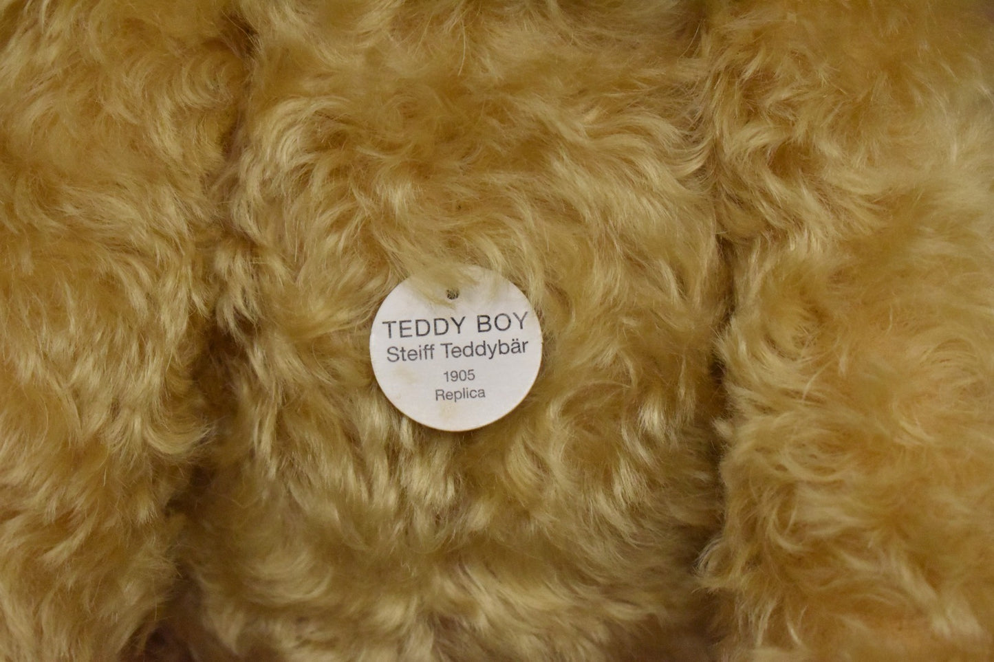 Steiff Teddy Boy Bear Replica 1905 – Limited Edition #1981/6000 – 404320 – Boxed