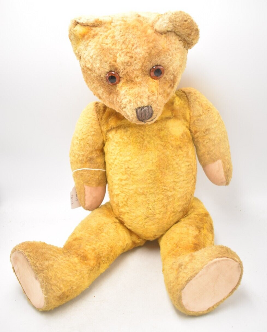 Vintage 1940s Chad Valley Mohair Teddy Bear – Working Growler – 48cm