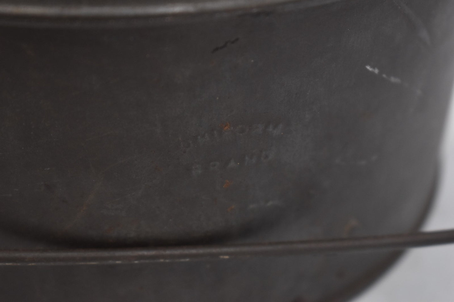 British Army WWI D-Shape Billy Mess Tin – Stamped Uniform Brand