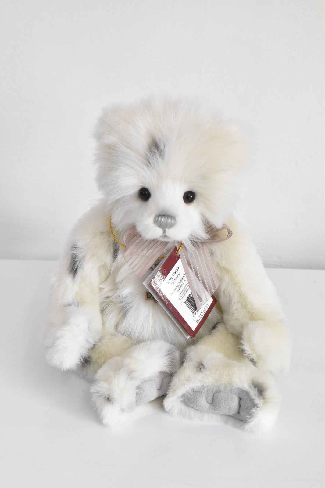 Charlie Bears Licky Tissue – Retired – Tagged – Designed by Isabelle Lee