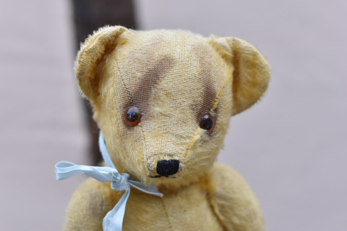 Vintage 1950s Deans Rag Book Co Mohair Teddy Bear 38cm