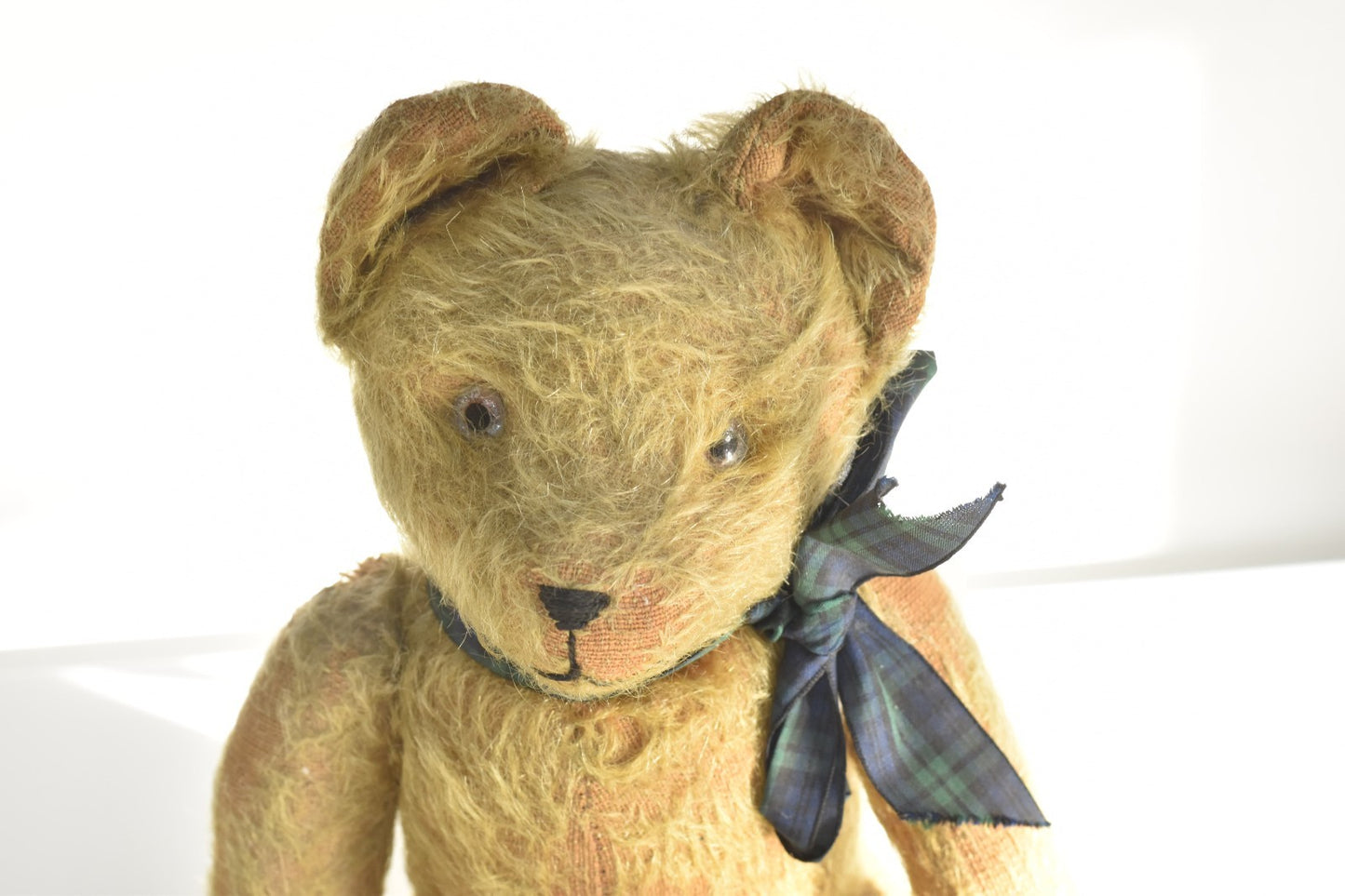 Vintage 1940s English Mohair Teddy Bear 30cm