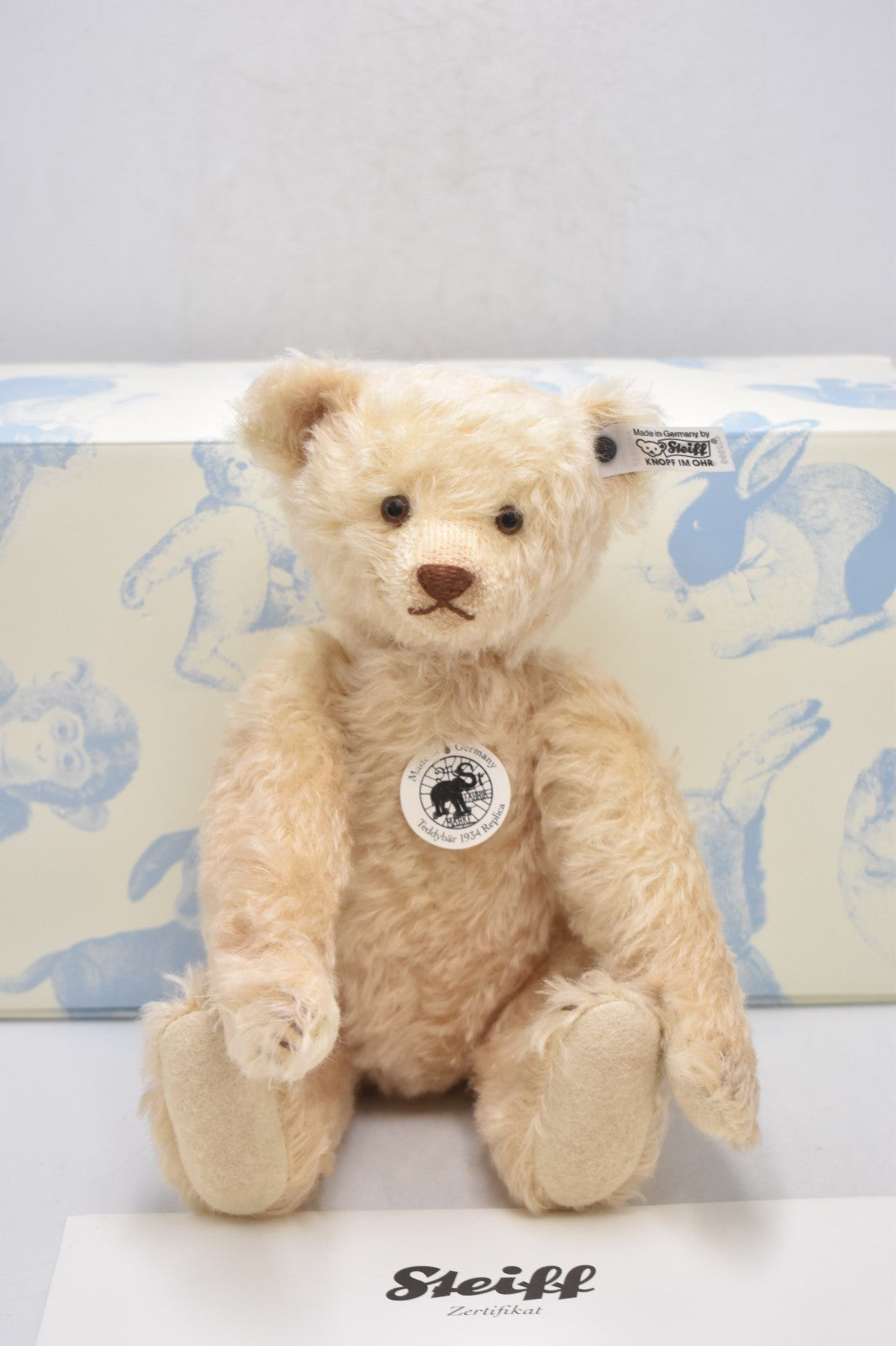 Steiff 2012 Teddy Bear Replica 1934 – 402999 – Limited Edition #90/1000 – Mohair