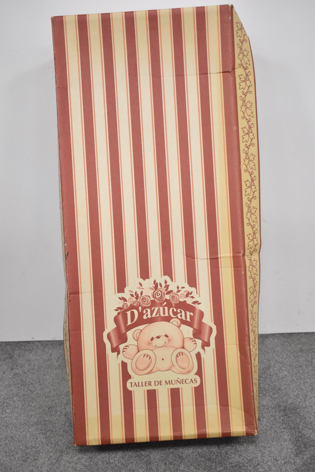 Vintage D'Azucar Tom Black Life-Like Boy Doll Boxed Swing Tag 46cm