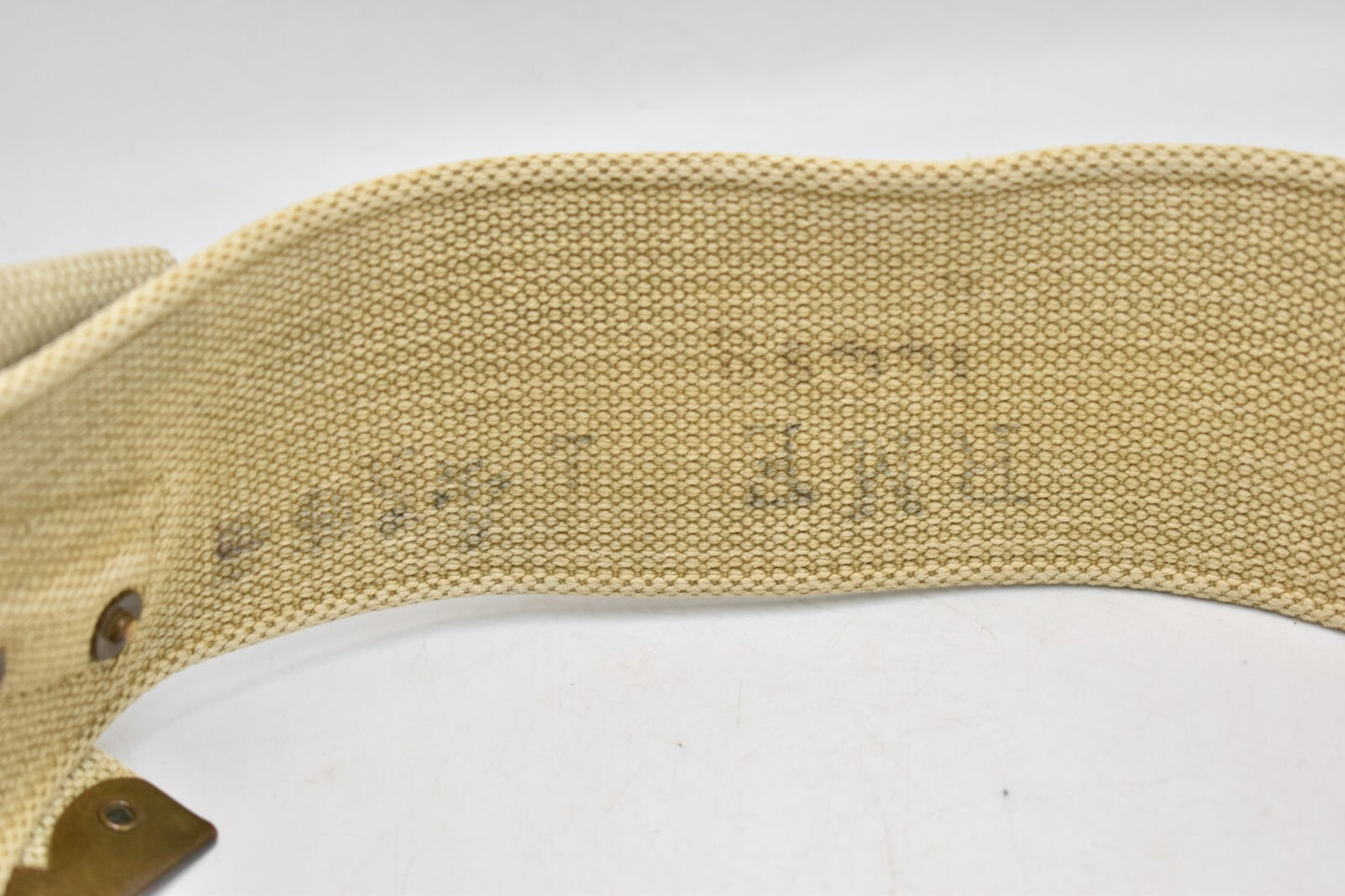 Original WWI British Army 1908 Pattern Webbing Belt – Max Length 42"