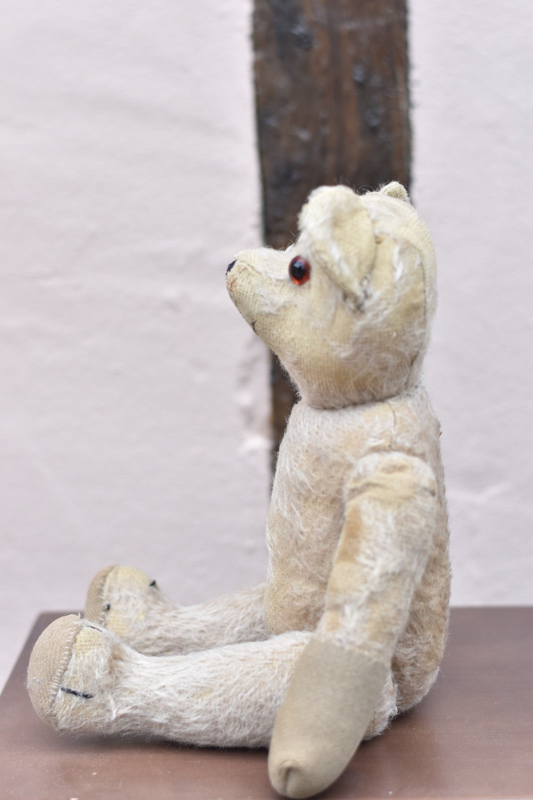 Vintage 1920s English Mohair Teddy Bear 36cm Antique Collectible