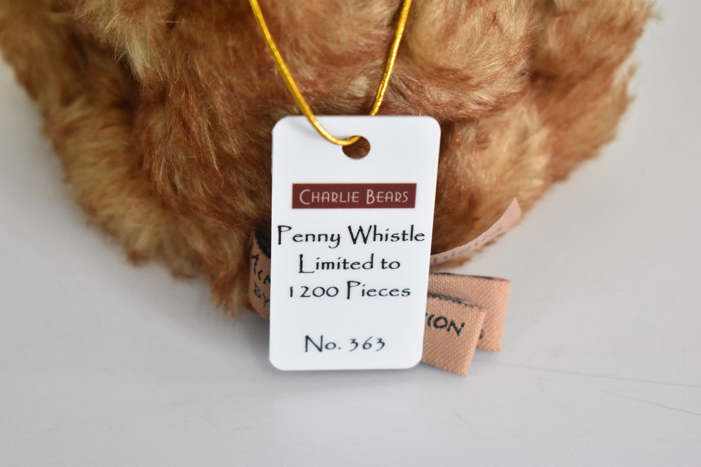 Charlie Bears Penny Whistle Minimo – Limited Edition – Retired – Tagged