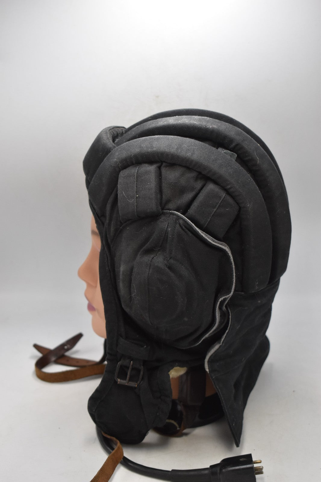 Vintage Soviet USSR Tanker Helmet TSH-4 Tankman Tank Helmet