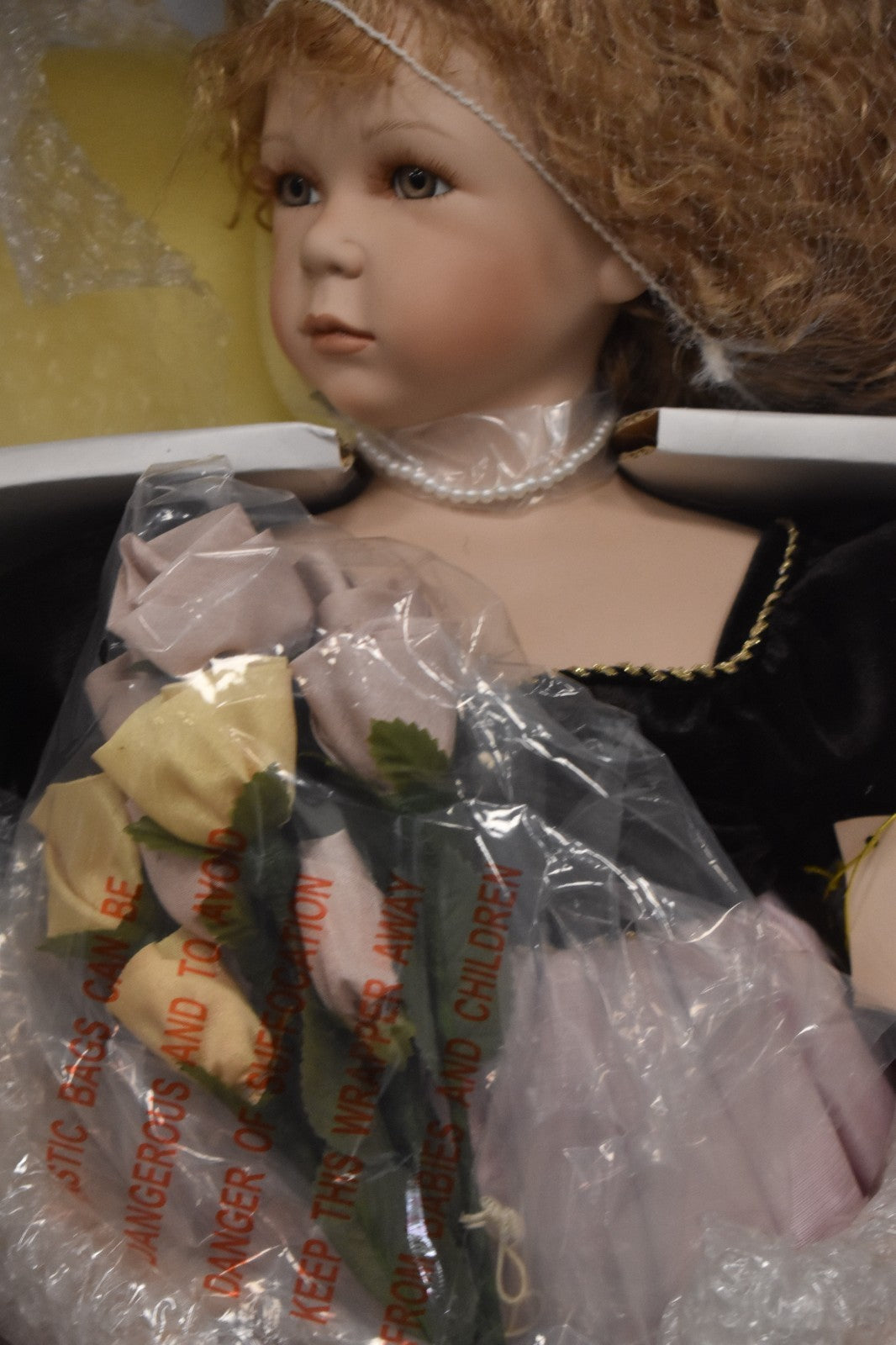 Vintage Alberon Doll Georgine Porcelain Limited Edition 301/2500 Boxed 60cm